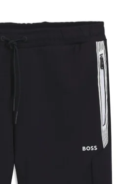 Hose aus Baumwoll-Mix-Jersey mit Tunnelzug