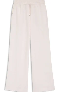 Hose mit weitem Beinverlauf und elastischem Bund