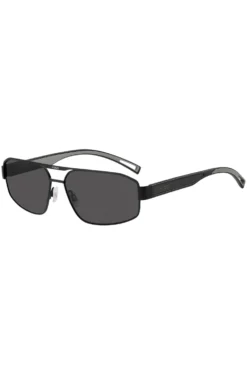 HUGO Sonnenbrille im Wrap-Stil mit Gummi-Logo