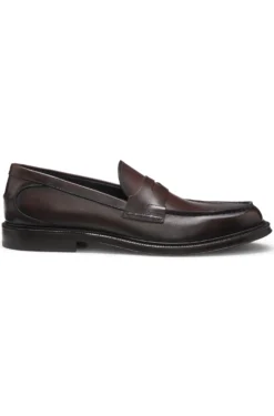 In Italien gefertigter Loafer aus weichem Leder