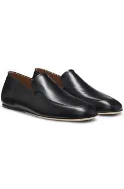 In Portugal gefertigte Leder-Loafer