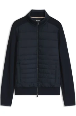 Jacke mit Reißverschluss und wattierter Vorderseite