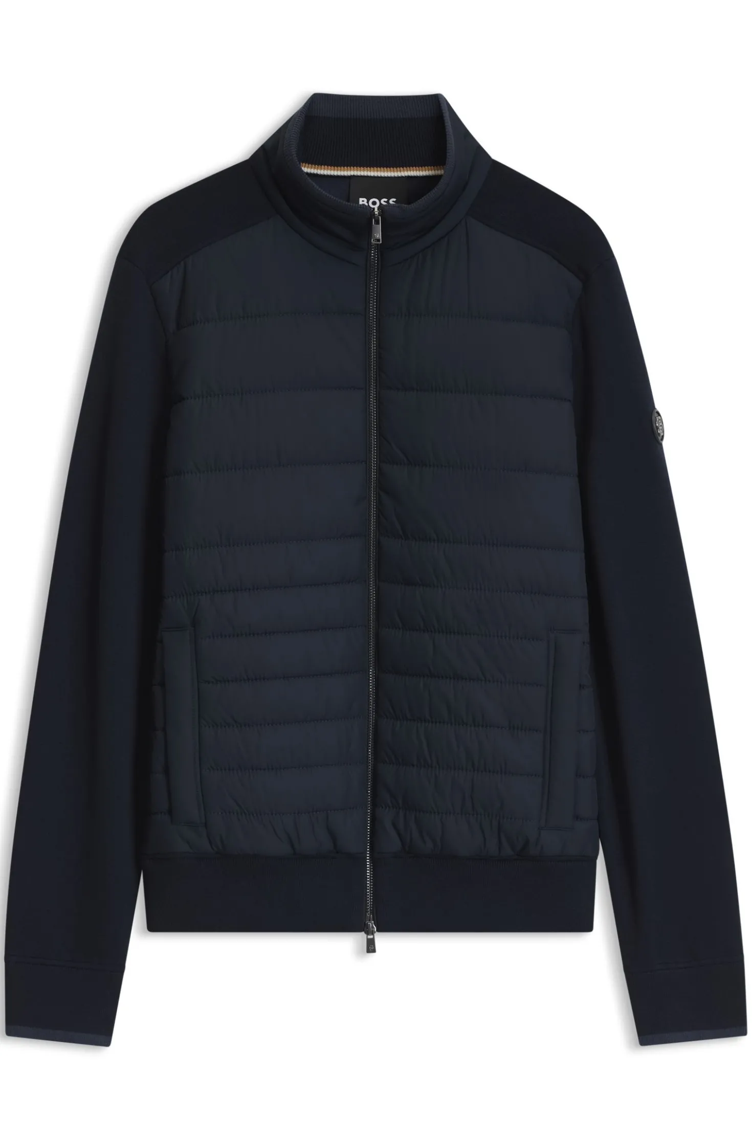 Jacke mit Reißverschluss und wattierter Vorderseite