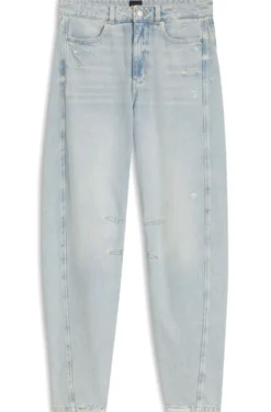 Jeans mit relaxtem Schnitt und Ballon-Bein
