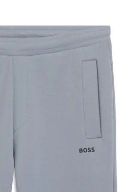 Jogginghose aus Baumwoll-Mix mit Logo-Stickerei