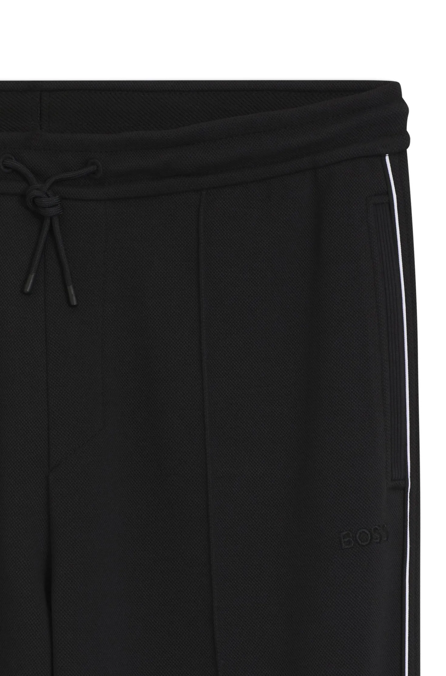 Jogginghose aus Baumwoll-Mix mit Paspeln