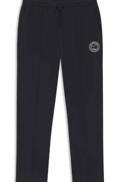 Jogginghose aus Baumwoll-Mix mit Tennis-Logo