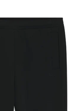 Jogginghose aus Baumwoll-Mix mit Logo-Stickerei