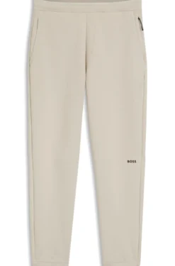 Jogginghose aus Baumwoll-Mix mit reflektierender Grafik