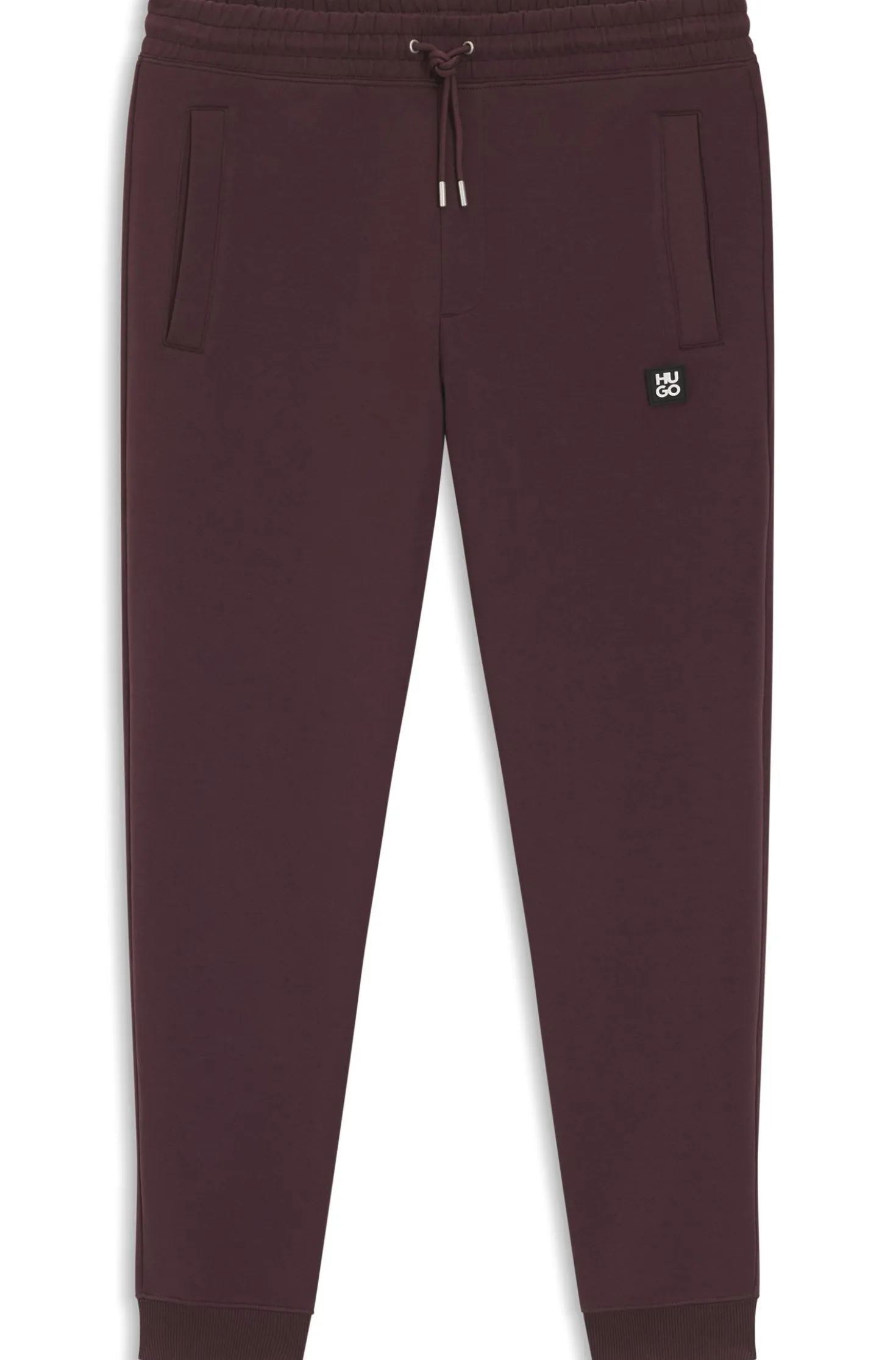 Jogginghose aus Baumwoll-Mix mit Stack-Logo