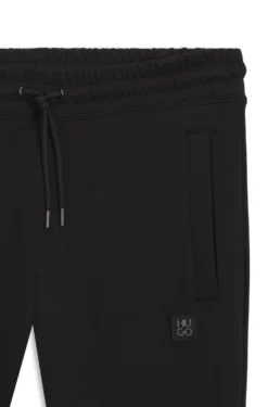 Jogginghose aus Baumwoll-Mix mit Stack-Logo