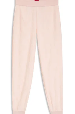 Jogginghose aus Baumwoll-Mix mit Allover-Logo-Muster