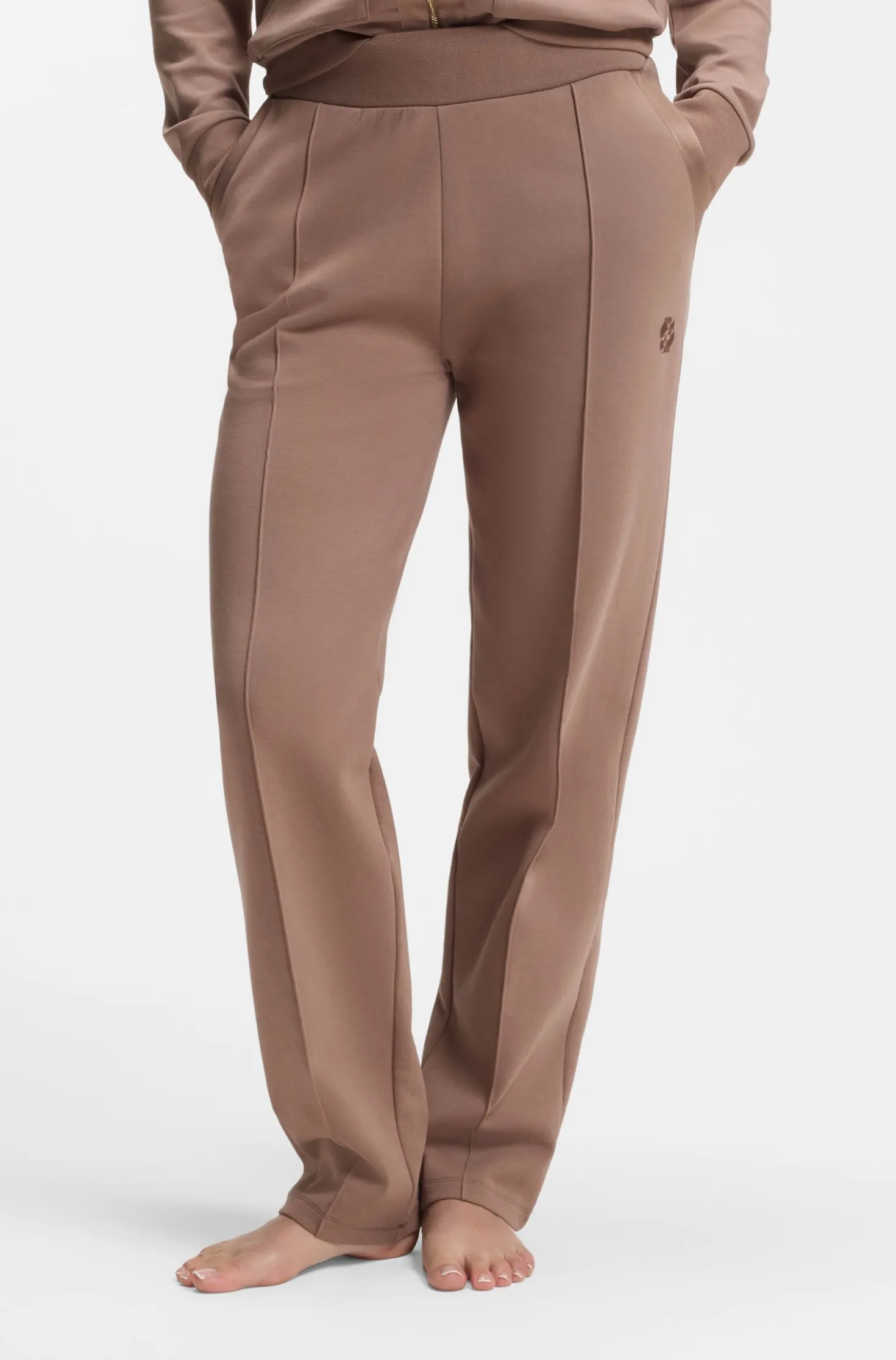 Jogginghose aus Baumwoll-Mix mit Double-B-Monogramm