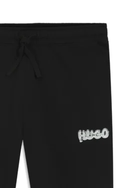 Jogginghose aus Baumwoll-Terry mit Logo-Print
