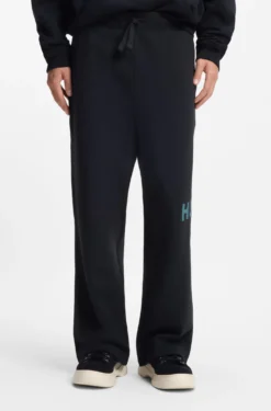 Jogginghose aus Baumwoll-Terry mit Logo-Print