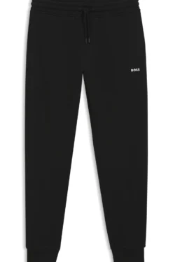 Jogginghose aus Baumwoll-Terry mit Logo-Detail