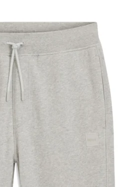 Jogginghose aus Baumwoll-Terry mit Logo-Aufnäher