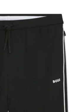 Jogginghose aus Dreiecks-Jacquard mit gummiertem Logo