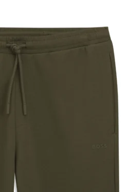 Jogginghose aus Stretch-Baumwolle mit Puff-Logo