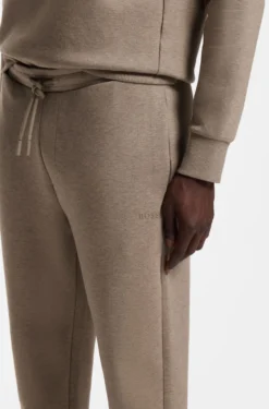 Jogginghose aus Stretch-Baumwolle mit Puff-Logo