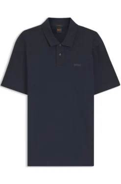 Klassisches Poloshirt aus Baumwolle mit Logo