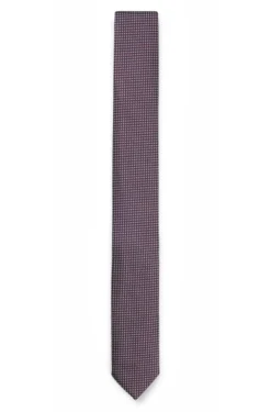 Krawatte aus gemustertem Seiden-Jacquard