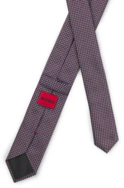 Krawatte aus gemustertem Seiden-Jacquard