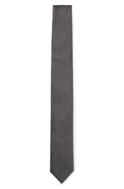 Krawatte aus Seide mit Jacquard-Muster
