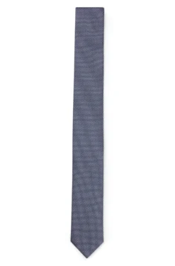 Krawatte aus Seide mit Jacquard-Webstruktur