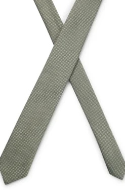 Krawatte aus Seiden-Mix mit Jacquard-Muster