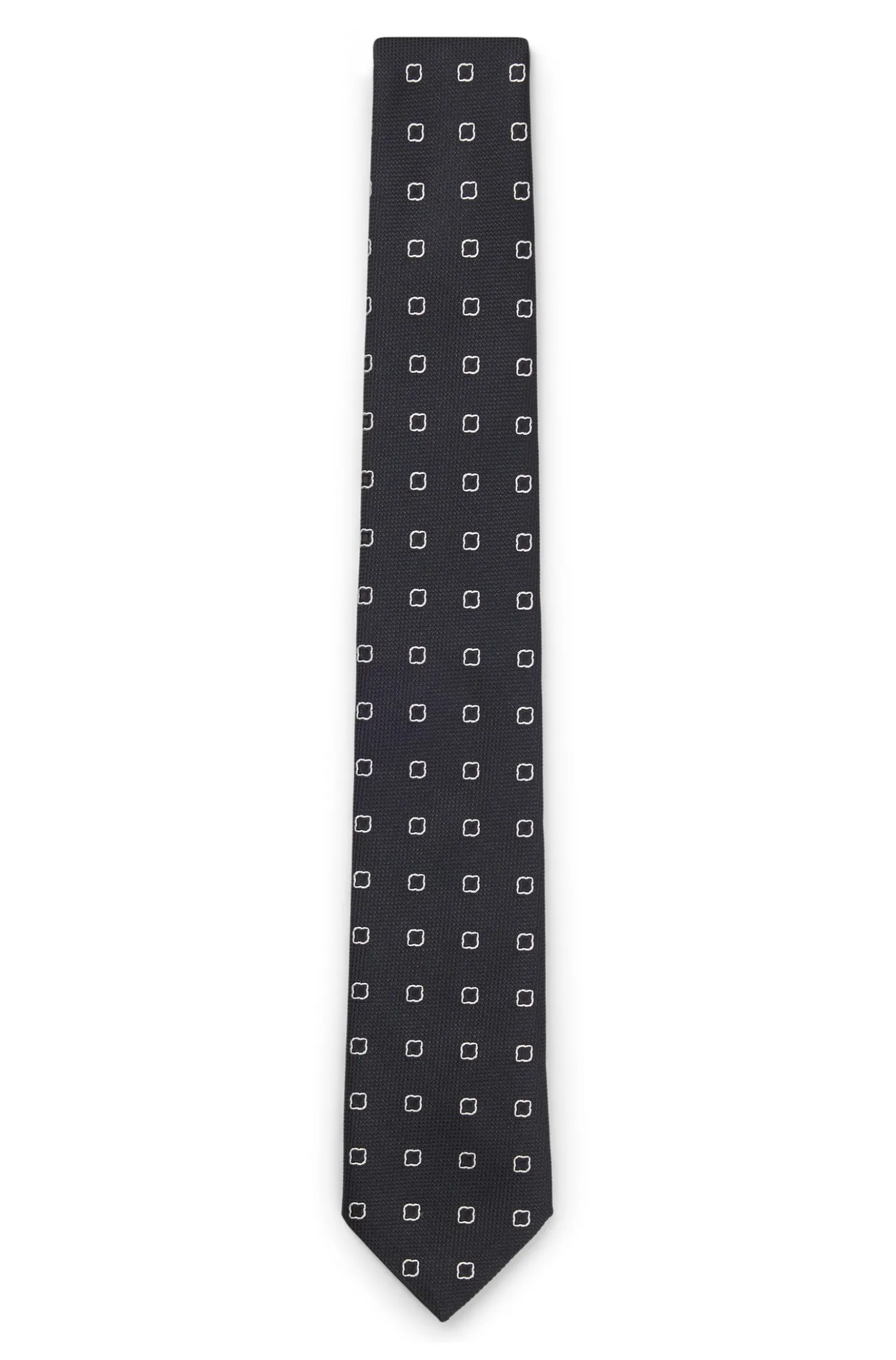 Krawatte aus Seiden-Mix mit Jacquard-Muster