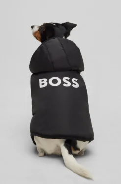Leichte Hundejacke mit Logo-Details