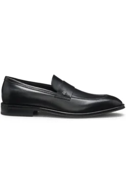 Loafer aus Leder mit Double-B-Monogramm
