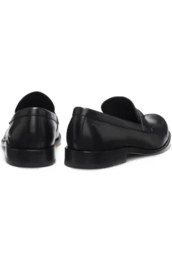 Loafer aus Leder mit Logo-Detail aus Metall