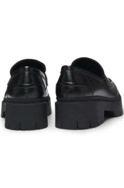 Loafers aus Kunstleder mit Stack-Logo