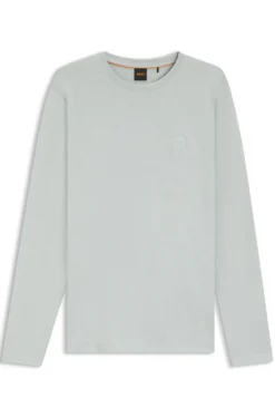 Longsleeve aus Baumwolle mit Logo-Patch