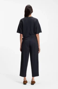 Loose-Fit Chino aus Stretch-Baumwolle mit Twill-Struktur