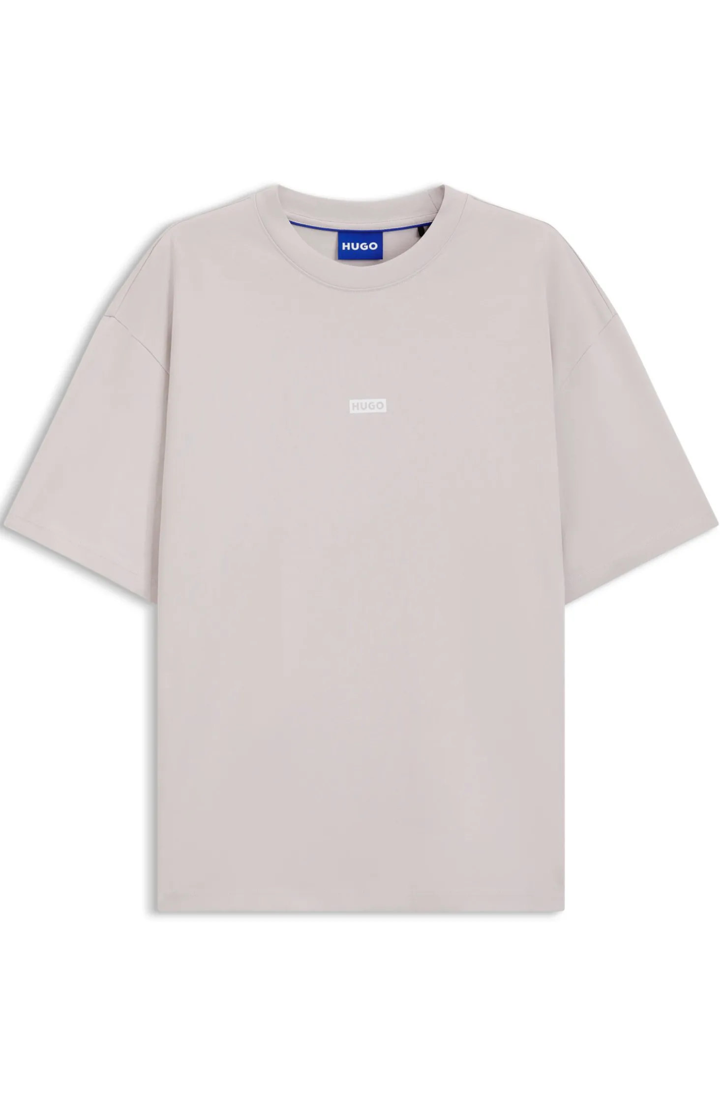 Loose-Fit T-Shirt aus Baumwolle mit Logo-Artwork hinten