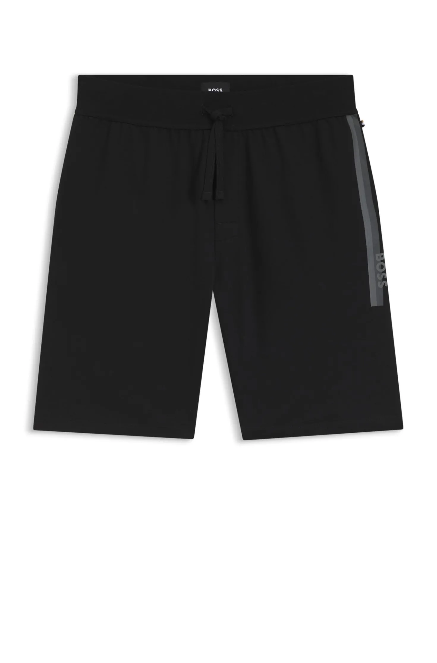 Loungewear-Shorts aus Baumwoll-Terry mit Logo-Print
