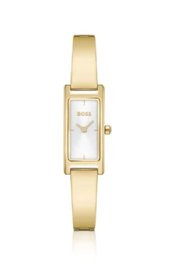 Lucy Allure goldfarbene Uhr mit Armreif