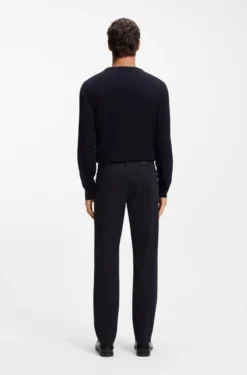 Maine Regular-Fit Hose aus elastischem Baumwoll-Twill