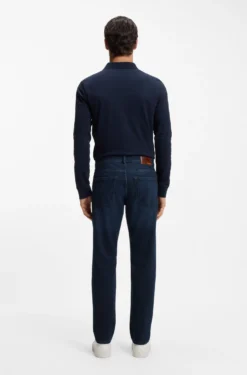 Maine Regular-Fit Jeans aus bequemem Stretch-Denim in Blau