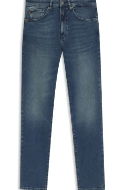 Maine Regular-Fit Jeans aus bequemem Stretch-Denim in Blau