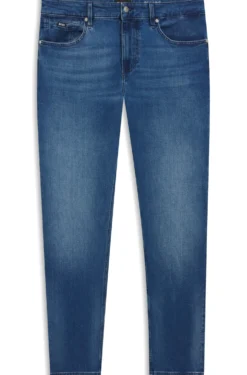 Maine Regular-Fit Jeans aus besonders softem blauem Denim