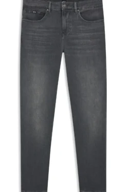 Maine Regular-Fit Jeans aus grauem Stretch-Denim