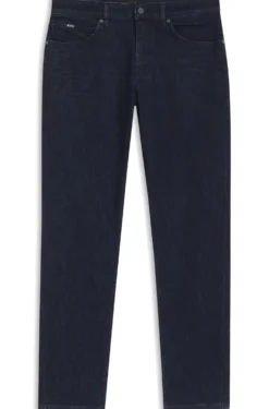 Maine Regular-Fit Jeans aus indigoblauem Denim