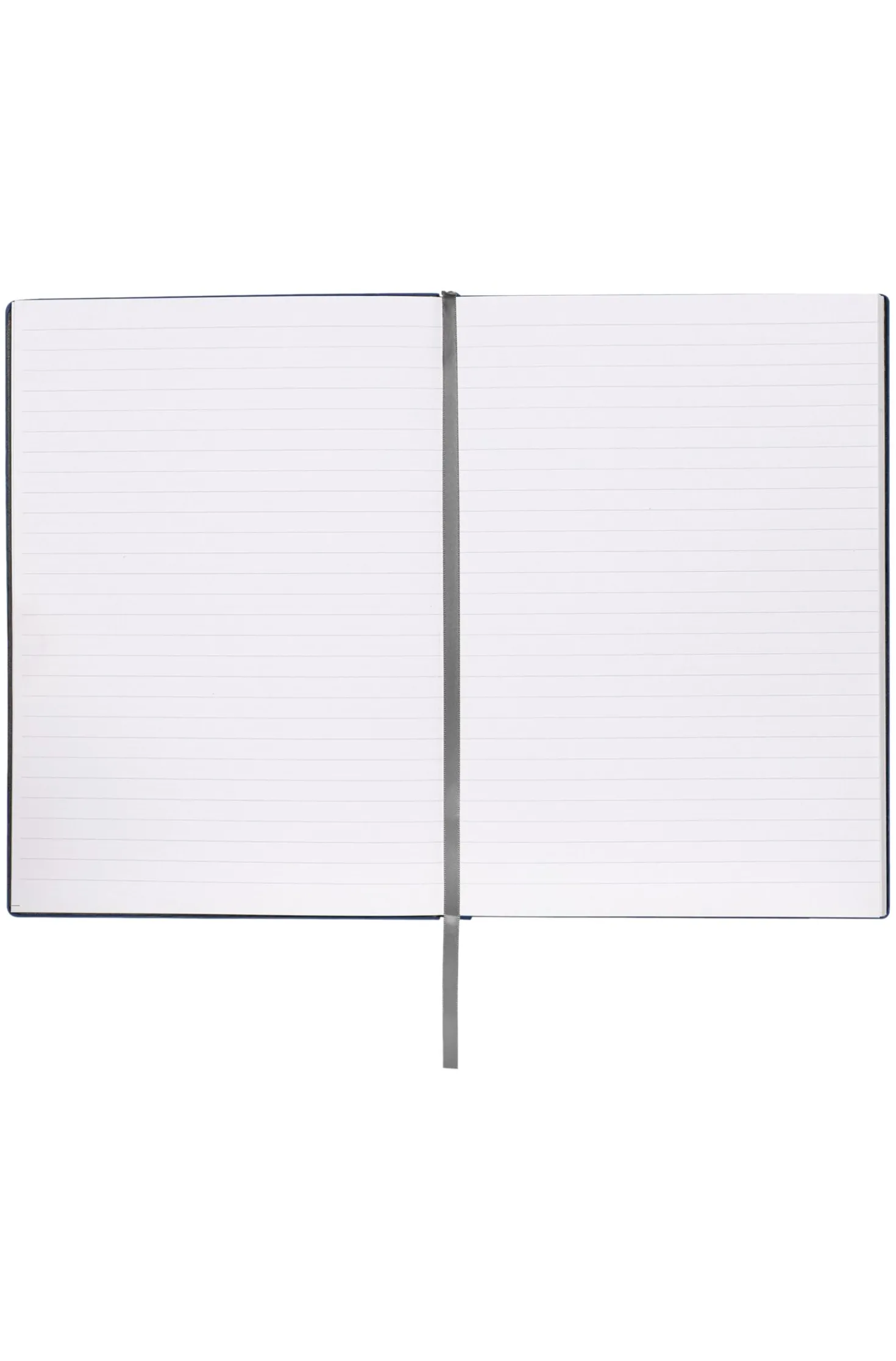 Marineblaues DIN-A5-Notizbuch mit Double-B-Monogramm