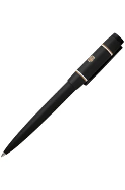 Mattschwarzer Kugelschreiber mit Double-B-Monogramm