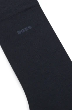 Mittelhohe Logo-Socken aus Woll-Mix
