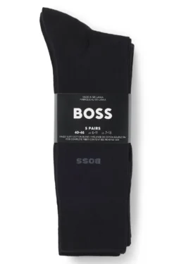 Mittelhohe Socken aus Baumwoll-Mix im Fünferpack